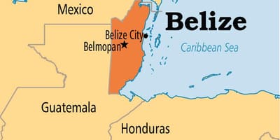 Térkép belmopan Belize